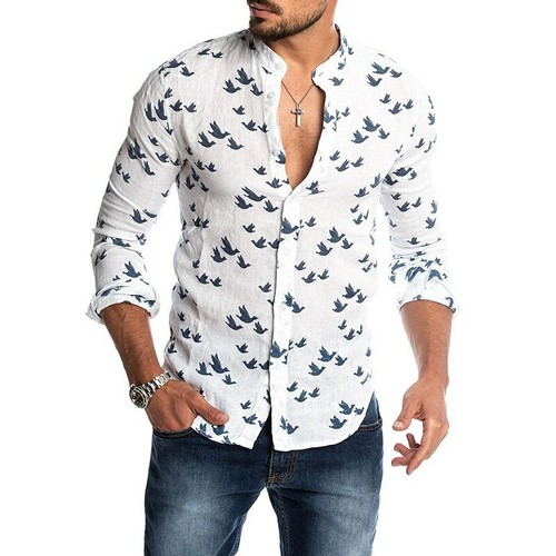 Camisas elegante estampado - camisas,