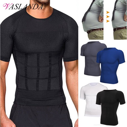 Maglietta uomo dimagrante body - maglietta,