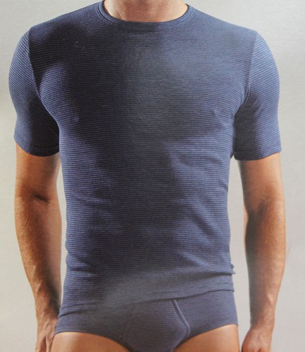 Camicia mezza manica - , blu