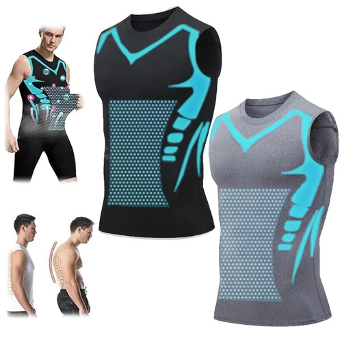 Body shaper uomo gilet - body,