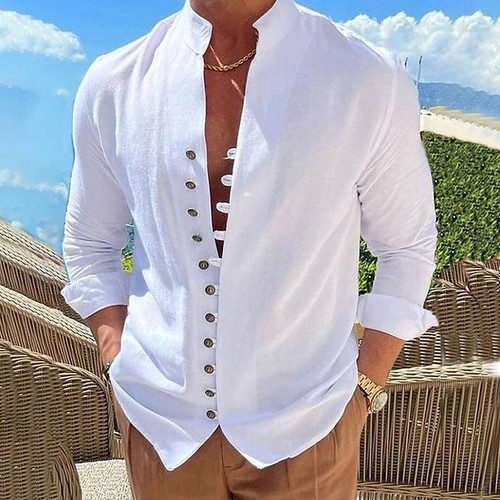 Camisas con botones hombres - camisas,